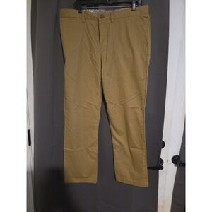 Southern Pines Tan Chino Pants, Men's 36x30 Pants, Flat Front, Classic Fit‎
